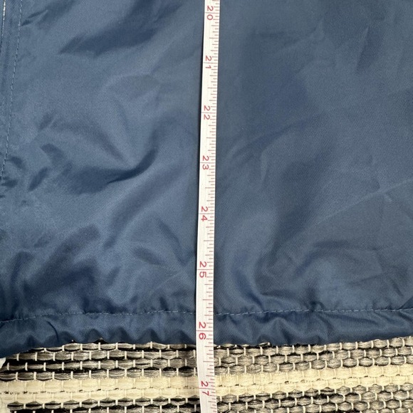 Tuesday Bassen Jacket Womens‎ Large Navy Queen of Hearts Zip Windbreaker Graphic - Picture 16 of 16